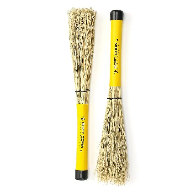 Headhunters Soft Corn Broom Drum Brushes Reverb