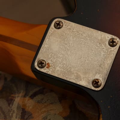 American Highway One Fender Telecaster Relic Nitro Custom Sunburst image 17