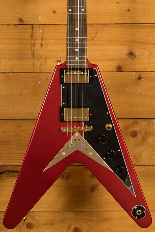 Epiphone Flying V | Ruby Red Metallic | Reverb