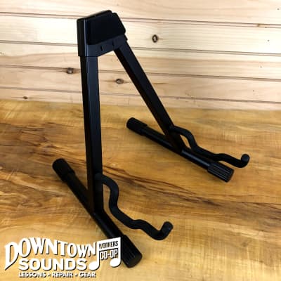 On Stage GS7462DB Professional A Frame Double Guitar Stand Black