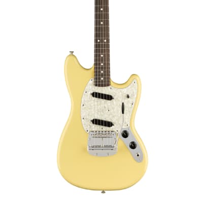 Fender American Performer Mustang - Vintage White w/ Rosewood FB image 3