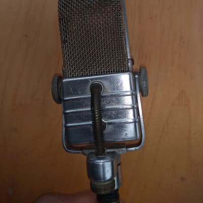 Electro-Voice  V-1a Vintage Ribbon Microphone In Great Working Condition Original 1940's Nickel image 5