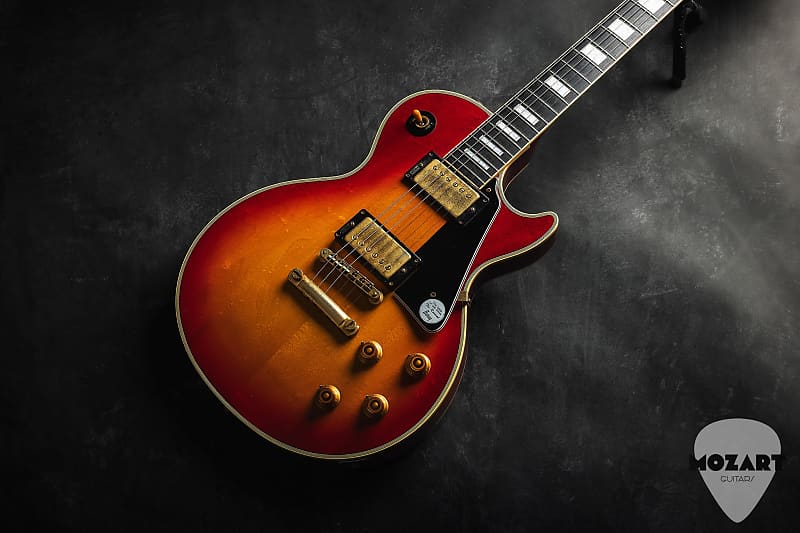 Burny Les Paul Custom 1990 - Sunburst | Reverb