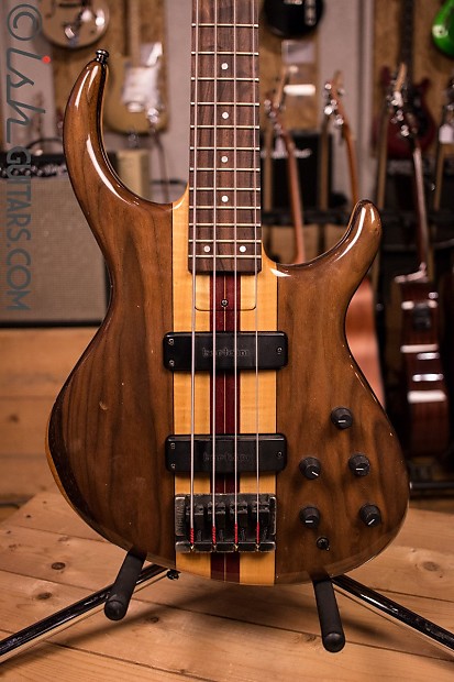 ベース tobias 90s Tobias Basic 6 string Bass 90s - Zebrawood | Reverb