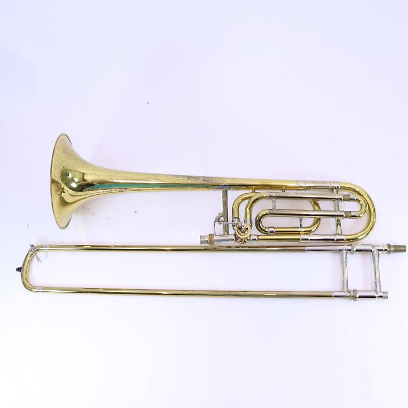 Early Elkhart Bach 36B Trombone with Corporation Bell SN