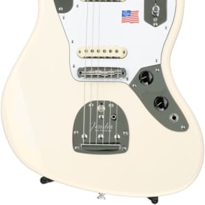Fender Johnny Marr Jaguar - Olympic White with Rosewood Fingerboard image 13