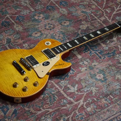 RARE 2009 Gibson USA Les Paul Traditional 1959 Faded Honeyburst w/OHSC & Paperwork, Japan Market Limited, JDM, AAA image 4