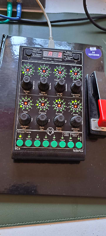 Faderfox SC4 Sequencer 【公式通販】