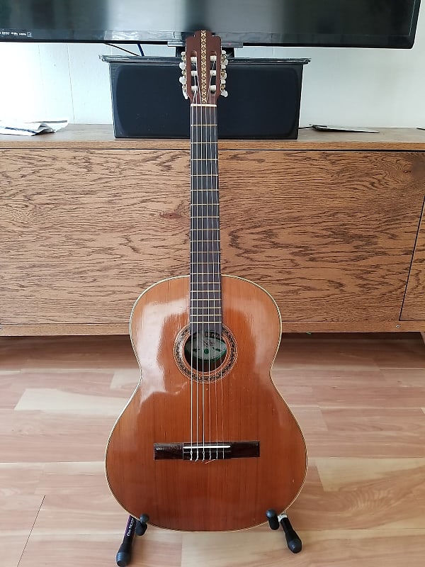 Vintage Handmade Jose Luis Velasquez Paracho Classical Guitar
