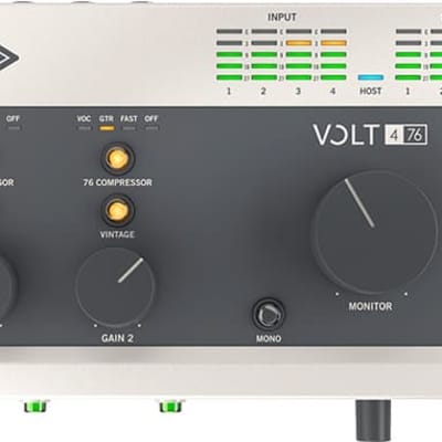 Universal Audio Volt 476 | 4-in/4-out USB 2.0 Audio/MIDI Interface. New with Full Warranty! image 2