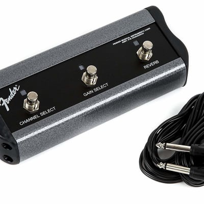 Genuine Fender 3-Button Footswitch - Channel/Gain/Reverb with 1/4-Inch Jack - 099-4064-000 image 2