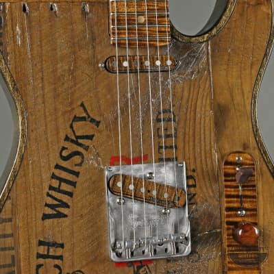 2021 Walla Walla Guitar Company Maverick Vintage Wood “House Whiskey” image 3