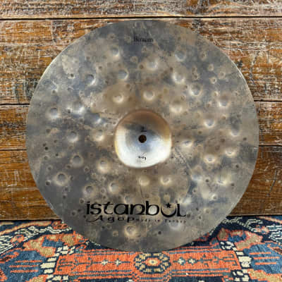 13" Istanbul Agop Xist Dry Dark Hi-Hat Cymbal Pair 498g/910g *Video Demo* image 10