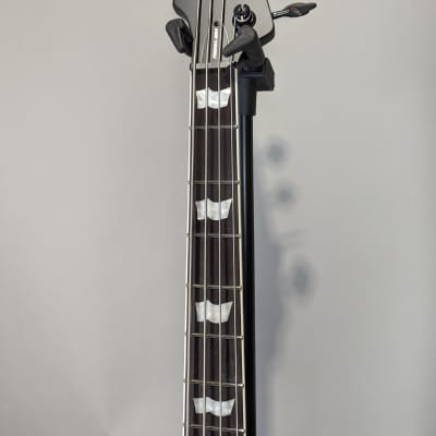 ESP LTD Phoenix-1004 Silver Sunburst Satin 4-String Bass Guitar image 4