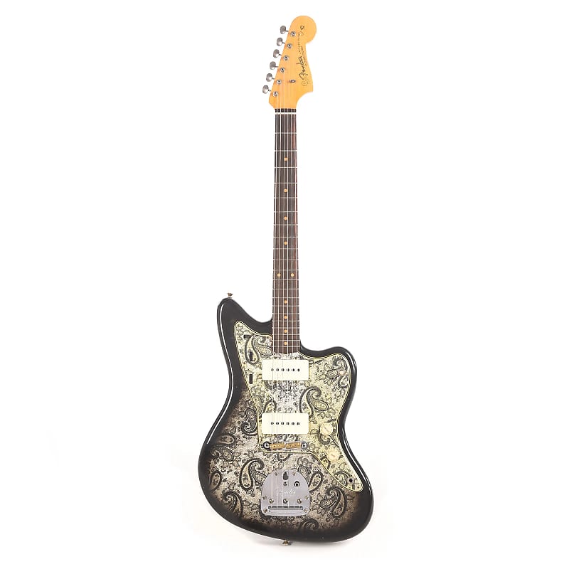 Fender Custom Shop Limited Edition Black Paisley Jazzmaster Journeyman Relic image 1