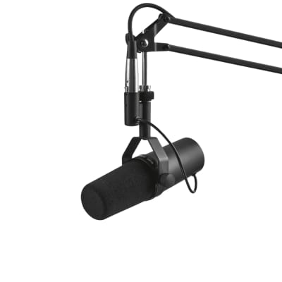 Shure SM7B Vocal for broadcast, podcast or recording Dynamic Cardioid Microphone image 4