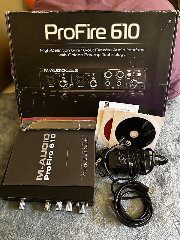 M-Audio Profire 610 Audio 2024 Interface