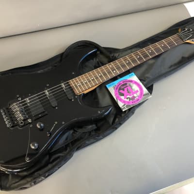 YAMAHA, RGX512J, HSS Super Strat, Black, MIJ, 1986, EMG Pickups