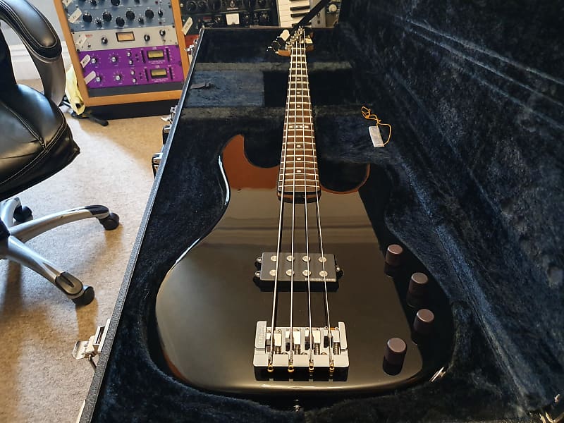 NEW ESP Standard Bass AP-4 String Black MIJ Japan Seymour Duncan Basslines  Music Man Stingray style