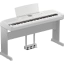 Yamaha L300WH White Wood Keyboard Stand for DGX670