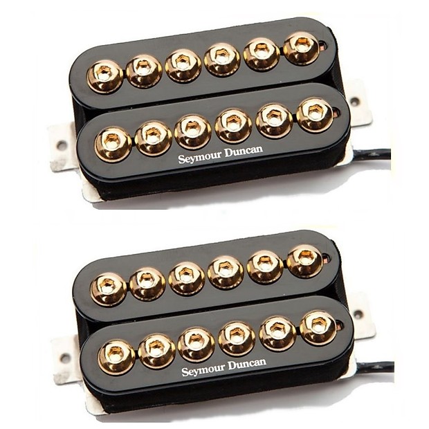 Seymour Duncan SH-8SG Synyster Gates Invader Humbucker set black / Gold