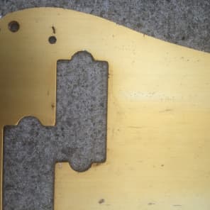 Fender Precision Bass Pickguard Relic Gold Anodized image 5