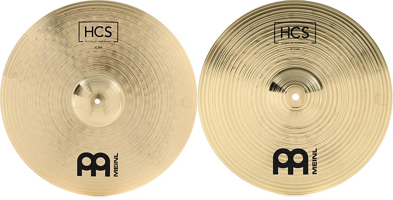 Meinl 20 Ride Cymbal - HCS Traditional Finish Brass for Drum  Set, Made in Germany, 2-YEAR WARRANTY (HCS20R) : Musical Instruments