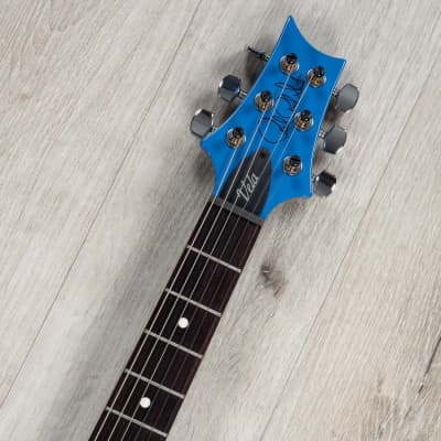 PRS Paul Reed Smith S2 Vela Guitar, Rosewood Fretboard, Mahi Blue image 8