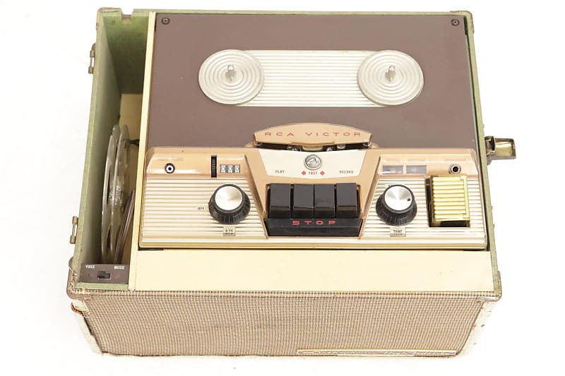 1956 RCA Victor Victrola Model 8-TR-3 Valve Tube Analog Tape
