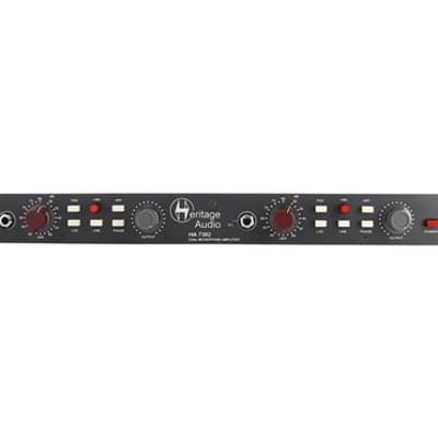 Heritage Audio Elite Seires HA73X2 Dual-Channel Full Rack Mic Pre (Used/Mint) image 1