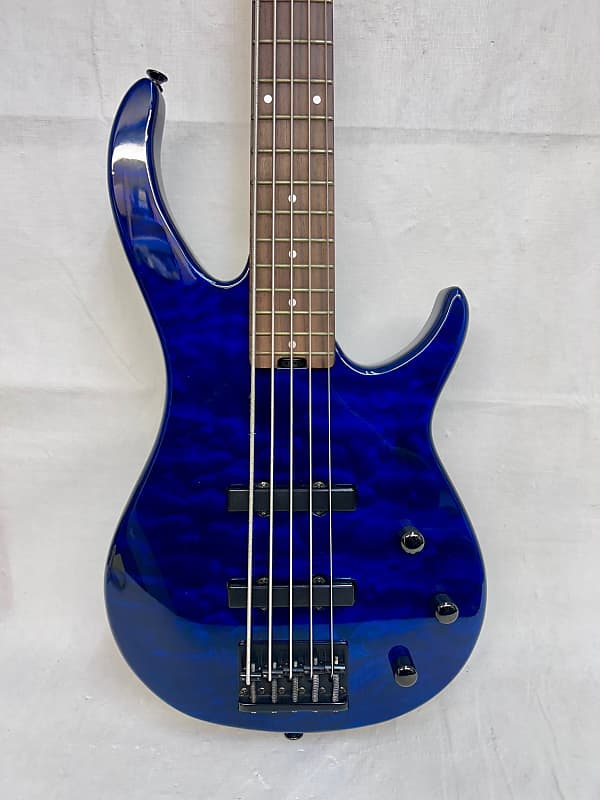 Peavey Millennium 4 AC MBL 4-String Active Bass Metallic Blue | Reverb