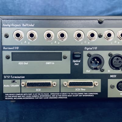 Kurzweil K2600RS  🎹 Rackmount VAST Synthesizer/Sampler • FULLY LOADED • Custom • Mint • Warranty image 11