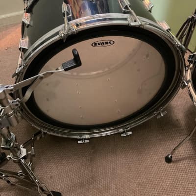 Tama Imperialstar 1980's Midnight Blue Drum Set (used) image 8