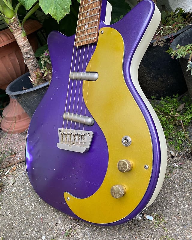 Danelectro DC59 2016 Purple Sparkle