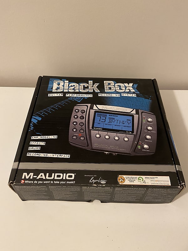 MAudio Black Box 2005 Black Reverb