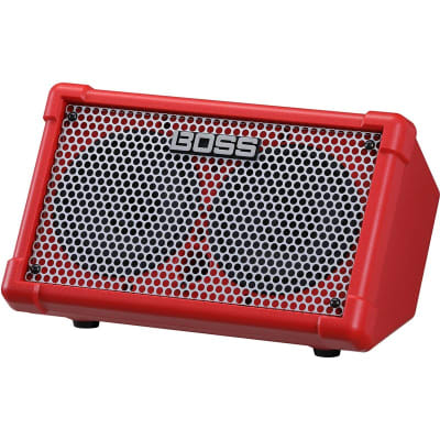 Boss CUBE-ST2-R Cube Street II Battery-Powered Amp, Red for sale