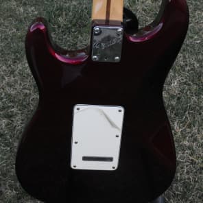 Fender  Stratocaster Plus 1989 Midnight Wine image 4