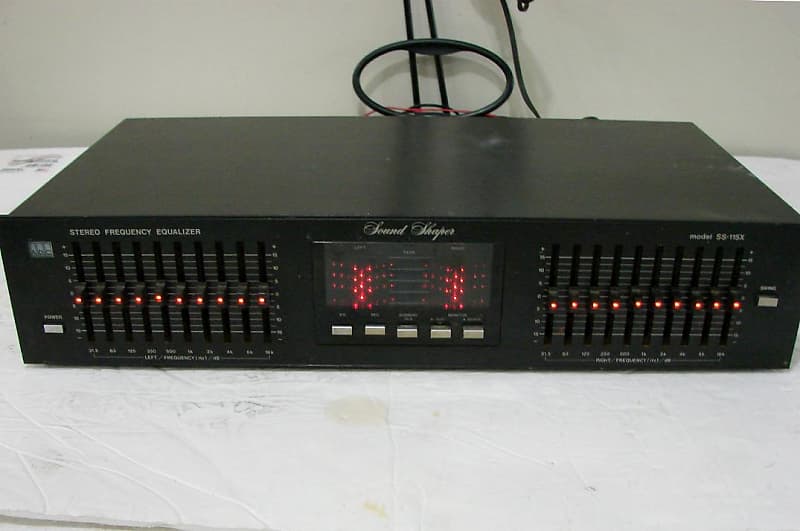 ADC Sound Shaper SS-115X 10-Band - Stereo HiFi Graphic Equalizer