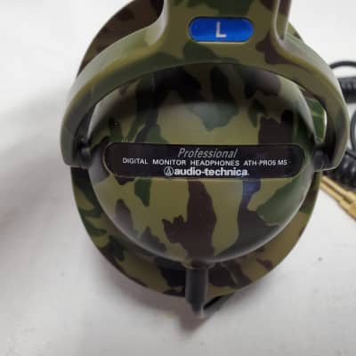 Audio-Technica ATH-PRO5 MS Professional Stereo Monitor Headphones (Camouflage) #590 Used Condition image 4
