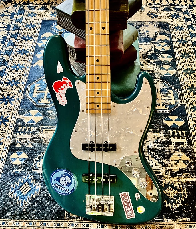 ベース Bacchus BJB-98 GLAY JIRO 1998 Bacchus BJB-98 1998 Translucent Blue Nitro Handmade Jiro Glay