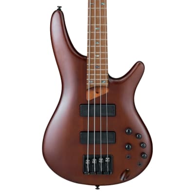 Ibanez SR500E Soundgear Standard 4-String Electric Bass Guitar Brown Mahogany image 1