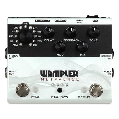 Reverb.com listing, price, conditions, and images for wampler-metaverse-delay-pedal