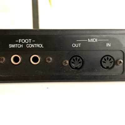 Yamaha MFC1 MIDI foot controller 1986 black image 6