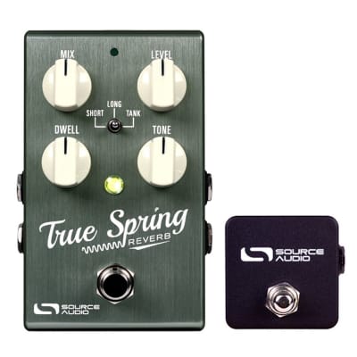 Source Audio True Spring Reverb with SA167 Tap Tempo 2018