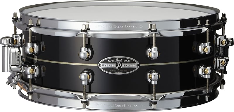 Pearl HEK1450 14 x 5 Inches Hybrid Exotic Snare Drum - Kapur with Inner  Fiberglass