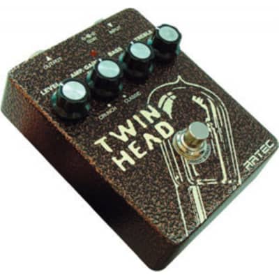 Artec Twin Head Effect Pedals- Brown for sale