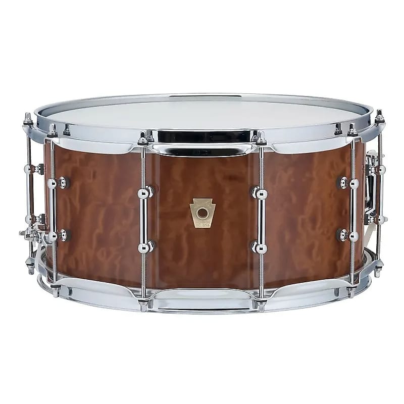 Ludwig LS403 Classic Maple Exotic 6.5x14" 10-Lug Snare Drum image 1