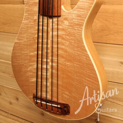 Rob Allen MB2 Fretless Bass Guitar w/ Natural Finish Pre-Owned 2003 image 8