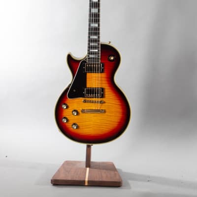 2004 Left-Handed Gibson Custom Shop '68 Reissue Les Paul Custom Figured Tri Burst ~Video~ image 3