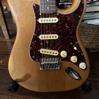 Big Apple Music Stratocaster-Style Electric Guitar mid 90s - Natural image 2